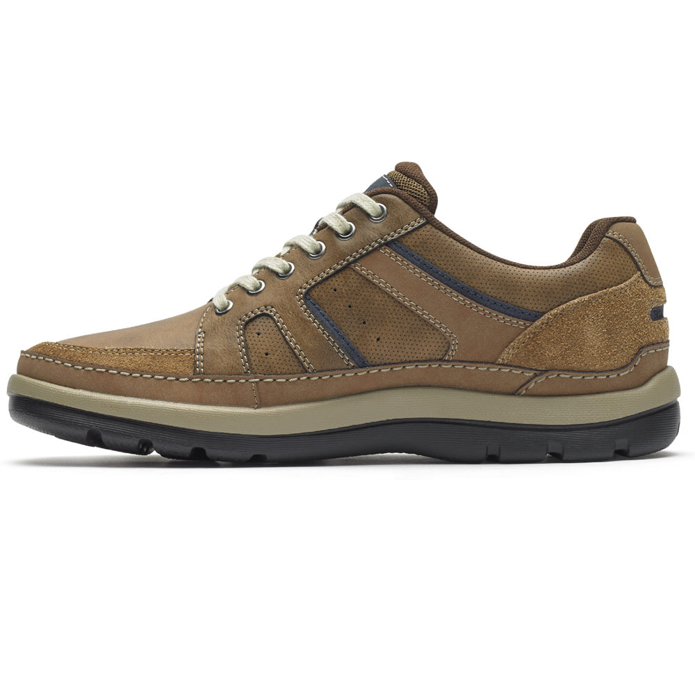 Rockport Mens Sneakers Brown - Get Your Kicks Mudguard Blucher - UK 720-TNBOYR